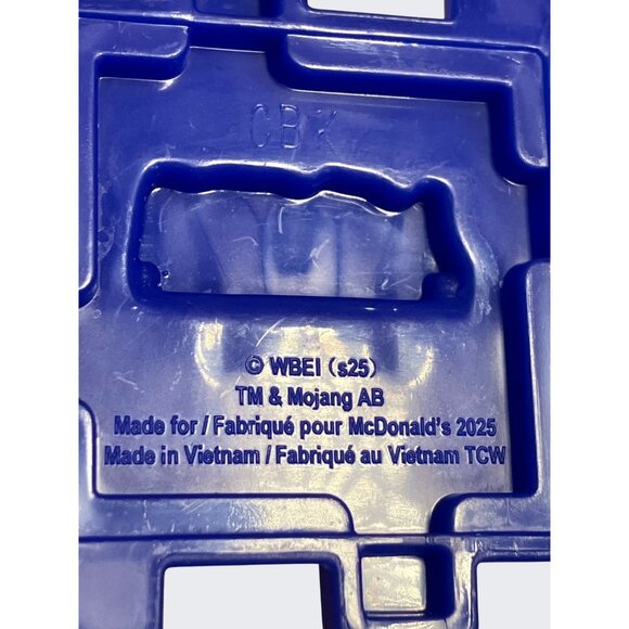 Minecraft Evoker Figure Toy Blue Collectible McDonalds Happy Meal Toy 2025 - Picture 2 of 11